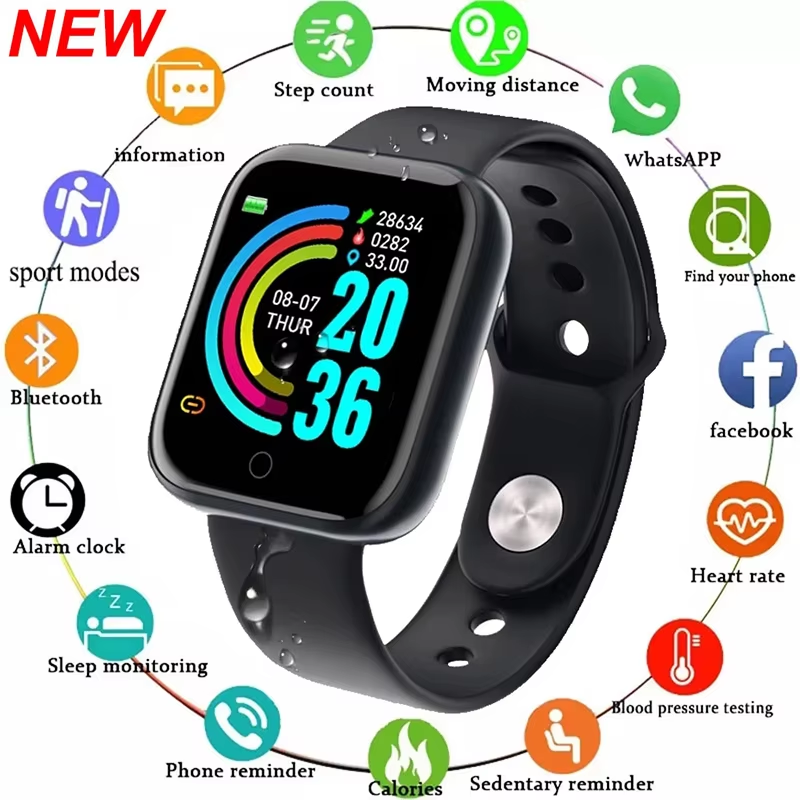 Android Smartwatch Accessories - Smartwatch Uomo Donna, Orologio da Polso