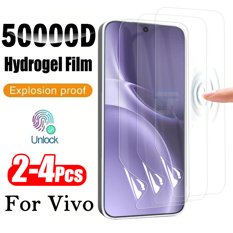 Vivo X200 - Pellicola idrogel antideflagrante da 2-4 pezzi