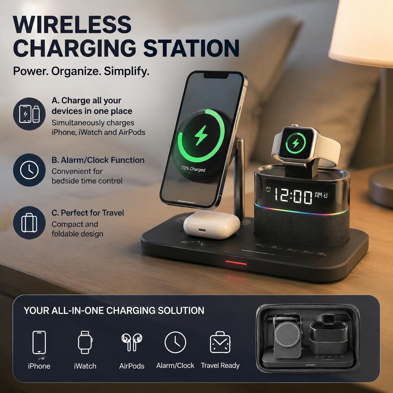 Stazione di Ricarica Wireless  - Smartwatch Ac recensione e prezzo