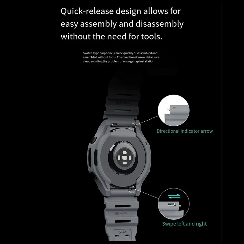 Cinturini in silicone per Sams - Android Smartwatch Accessories recensione e prezzo