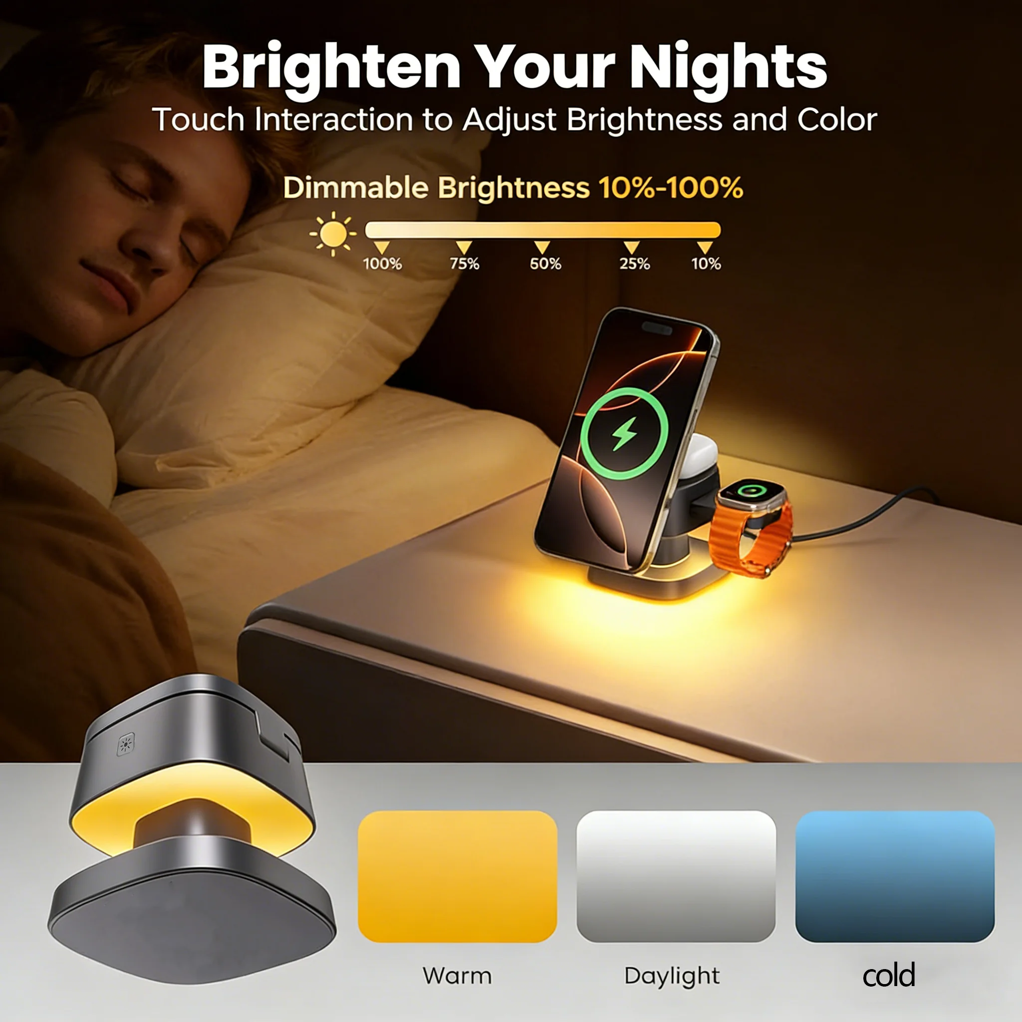 TIMESS Night Light Mashroom Ca - Smartwatch Ac recensione e prezzo