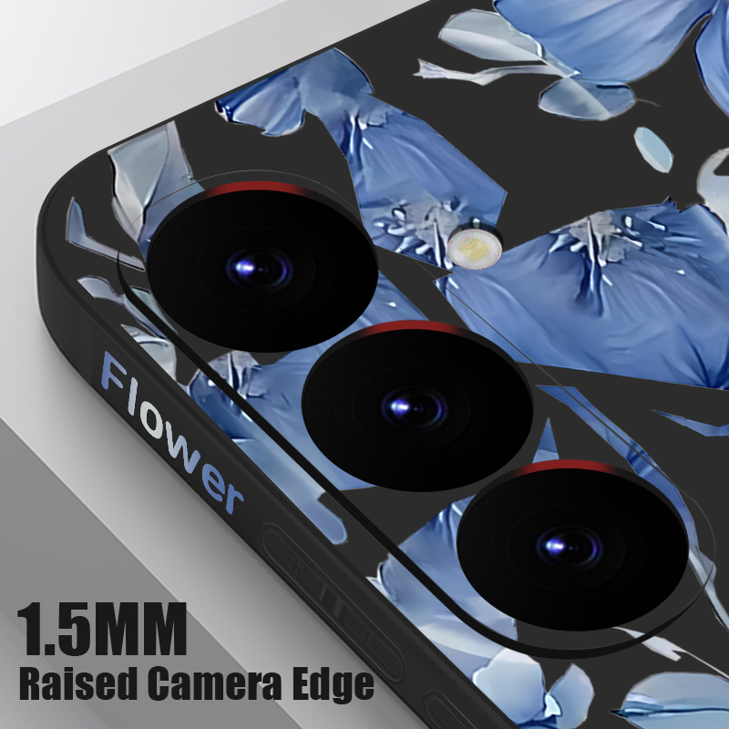 Cover Morbida con Motivo Flore - Samsung Galaxy A55 recensione e prezzo